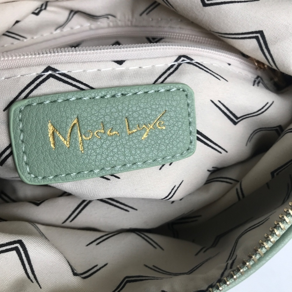 NWT Moda Luxe Marisole Crossbody Clutch + Dust Bag - Picture 9 of 16